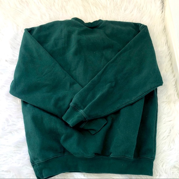 Vintage M & C sports wear green sweatshirt. Size L. - Picture 4 of 6